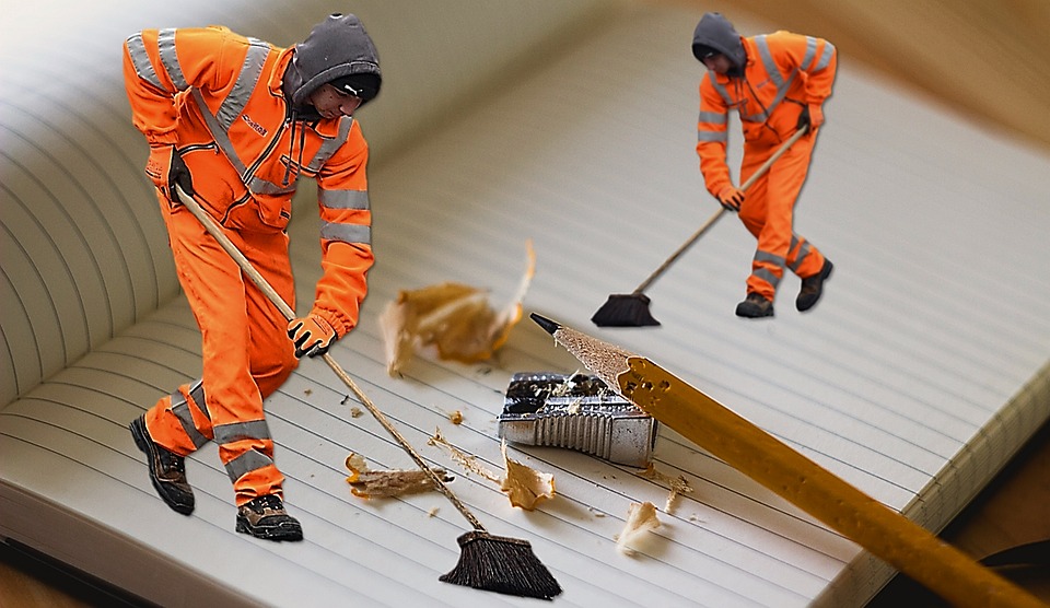 cleaning team